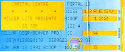 ZZtop / The Black Crowes on Jan 13, 1991 [163-small]