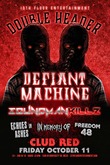 Defiant Machine / Soundmankillz / Echoes In Ashes / In Memory Of / Freedom 48 on Oct 11, 2019 [501-small]