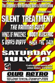 Silent Treatment / The Rainman Suite / Wings of Innocence / Body Electric / 5 Days Dirty / Punch the Clock on Jul 10, 2010 [256-small]