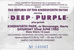 The Return of The Knebworth Fayre on Jun 22, 1985 [332-small]