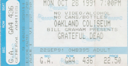 Grateful Dead on Oct 28, 1991 [601-small]