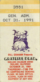 Grateful Dead on Oct 31, 1991 [606-small]