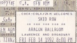 Skid Row / Soundgarden on Feb 14, 1992 [793-small]