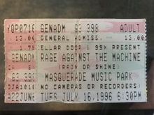 Rage Against The Machine on Jul 16, 1996 [806-small]
