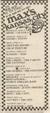 Ad: Village Voice Apr 1980, Alan Vega on May 3, 1980 [685-small]