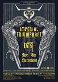 Imperial Triumphant / Bast / Five The Hierophant on Nov 5, 2019 [740-small]