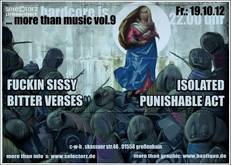 Fuckin Sissy / Bitter Verses / Isolated / Punishable Act on Oct 19, 2012 [095-small]