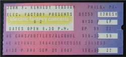 U2  / Bruce Springsteen / Lone Justice on Sep 25, 1987 [299-small]