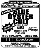 Blue Oyster Cult / Zebra / Dokken on Jan 7, 1984 [437-small]