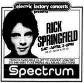 Rick Springfield / Big Street on Apr 3, 1982 [442-small]