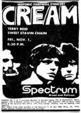 Cream / Terry Reid / Sweet Stavin Chain on Nov 1, 1968 [560-small]
