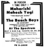 The Beach Boys / Maharishi Mahesh Yogi on May 4, 1968 [619-small]