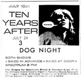 Ten Years After / Mott the Hoople / Sweet Stavin Chain on Jul 16, 1970 [721-small]