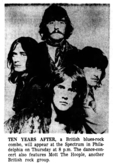 Ten Years After / Mott the Hoople / Sweet Stavin Chain on Jul 16, 1970 [724-small]