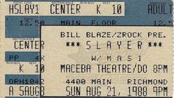 Slayer / Masi on Aug 21, 1988 [152-small]