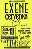Exene Cervenka / Steve Vanoni, Harrison Thomas, & Bobby Burns / The Movie Stars on Nov 19, 1989 [293-small]