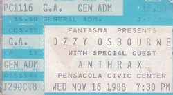 Ozzy Osbourne / Anthrax on Nov 16, 1988 [545-small]