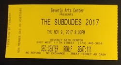 The Subdudes on Nov 9, 2017 [609-small]