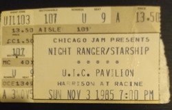 Night Ranger  / Starship on Nov 3, 1985 [695-small]