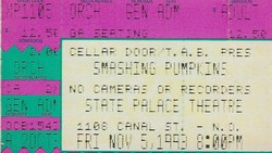 The Smashing Pumpkins / Swervedriver on Nov 5, 1993 [697-small]