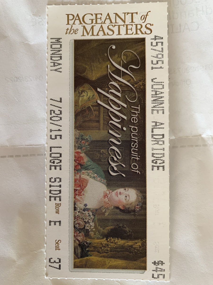 Pageant of the Masters Concert & Tour History Concert Archives