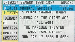 Queens of the Stone Age / Turbonegro on Mar 17, 2003 [060-small]