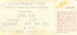 Grand Slam on May 26, 1984 [276-small]