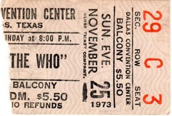 The Who / Lynyrd Skynyrd on Nov 25, 1973 [189-small]
