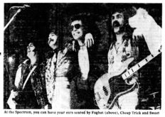 Foghat / Sweet / Cheap Trick on Jun 3, 1978 [829-small]