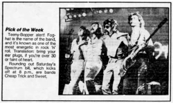 Foghat / Sweet / Cheap Trick on Jun 3, 1978 [830-small]