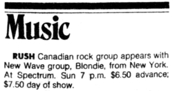 Rush / Blondie on Jan 21, 1979 [842-small]