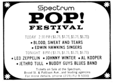 Led Zeppelin / Johnny Winter / Jethro Tull / Blood Sweat & Tears / Al Kooper / Buddy Guy / Edwin Hawkins Singers on Jul 12, 1969 [890-small]