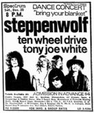 Steppenwolf / Ten Wheel Drive / Tony Joe White on Dec 20, 1969 [722-small]