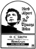 Herb Alpert & The Tijuana Brass / O.C. Smith on Oct 24, 1969 [737-small]