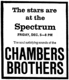 The Chambers Brothers / The Kinks / Spirit / The American Dream on Dec 5, 1969 [766-small]