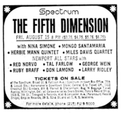 The Fifth Dimension / Nina Simone / Mongo Santamaria / Herbie Mann / Miles Davis on Aug 15, 1969 [227-small]