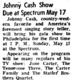 Johnny Cash / The Statler  Brothers / Carl Perkins on May 17, 1970 [232-small]