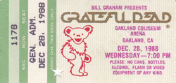 Grateful Dead on Dec 28, 1988 [293-small]