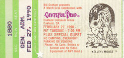 Grateful Dead / Michael Doucet and Beausoleil on Feb 27, 1990 [323-small]