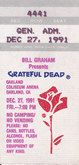Grateful Dead on Dec 27, 1991 [329-small]