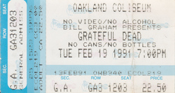 Grateful Dead on Feb 19, 1991 [332-small]