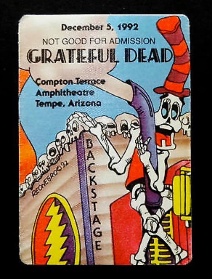 Dec 05, 1992 Grateful Dead at Compton Terrace Tempe, Arizona, United