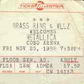 Metallica /  Queensryche on Nov 25, 1988 [604-small]