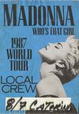 Madonna / Hue & Cry / Level 42 / Bhundu Boys on Aug 7, 1987 [746-small]