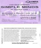 Simple Minds on Jul 8, 2009 [770-small]