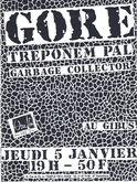 GORE / Treponem Pal / Garbage Collector on Jan 5, 1989 [779-small]