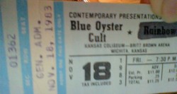 Blue Oyster Cult / Rainbow on Nov 18, 1983 [981-small]