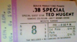 .38 Special / Ted Nugent on Aug 8, 1986 [992-small]