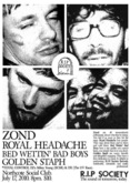 Royal Headache / Zond / Bed Wettin' Bad Boys / Golden Staph on Jul 17, 2010 [021-small]