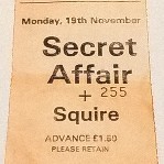 Secret Affair / squire on Nov 19, 1979 [282-small]